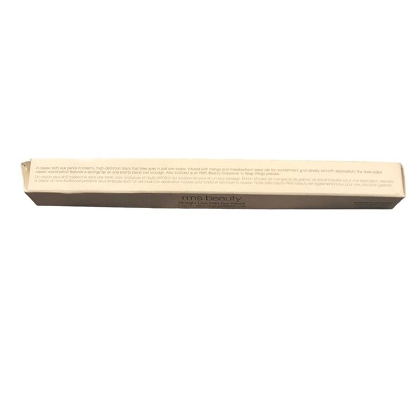 RMS Beauty Straight Line Kohl Eye Pencil HD Black With Sharpener 1.08g/.038oz - Picture 8 of 8